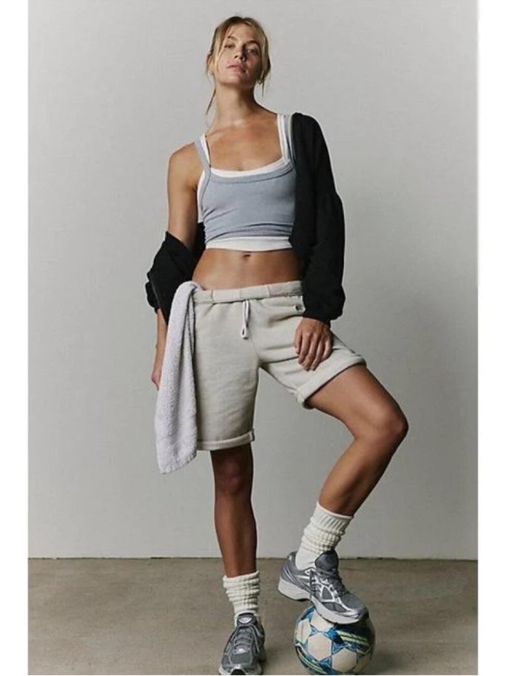 FP movement - For The Win Long Terry Shorts NWOT